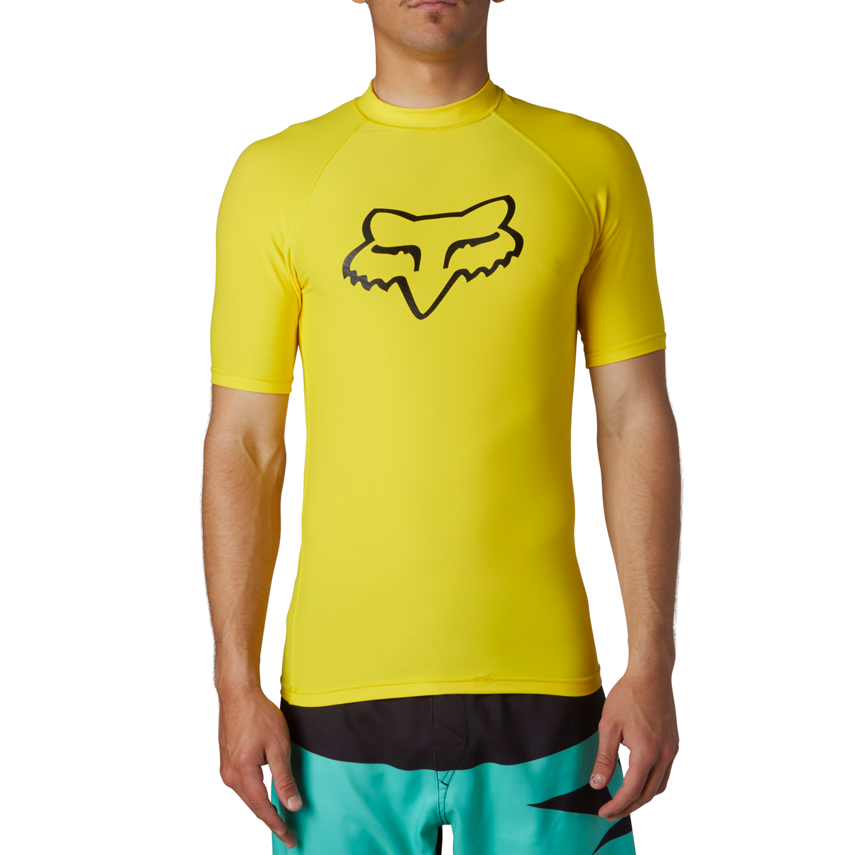 Fox Racing Legacy Rashguard CLOSEOUT - Blaze Yellow
