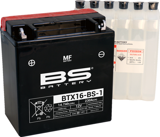 BS Battery - BTX16-BS-1 (YTX)