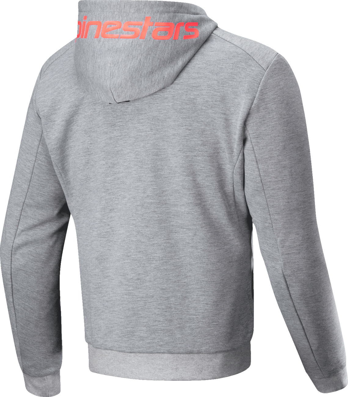 Alpinestars Chrome v2 Sport Hoodie Heather Gray/Red Fluo