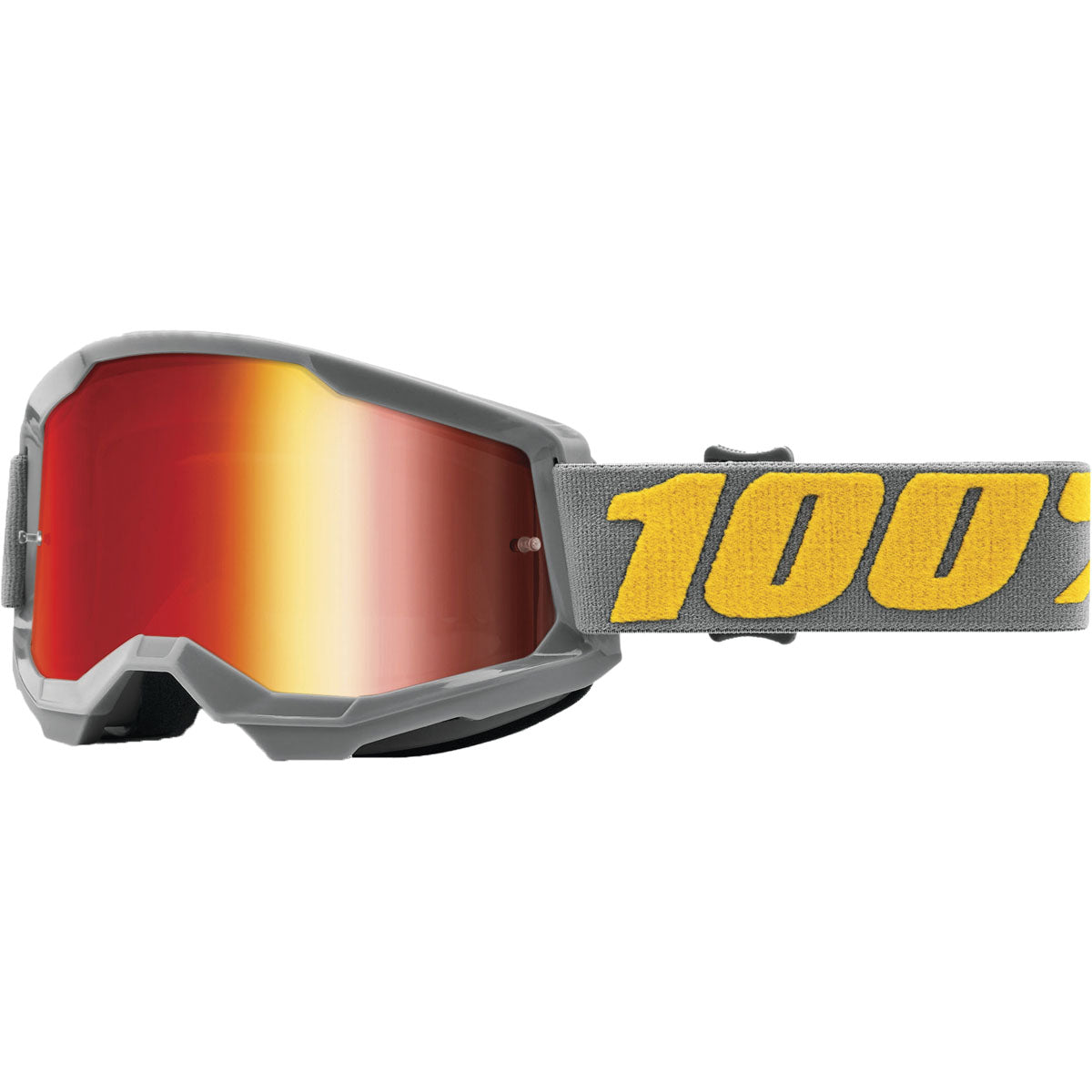 100% Strata 2 Goggles Izipizi / Mirror Red Lens