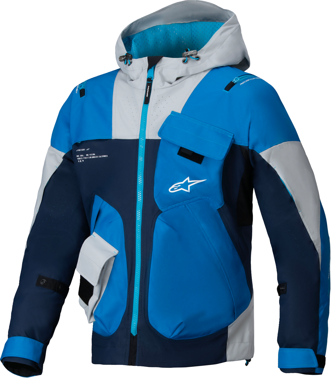 Alpinestars Mogress Air Jacket - Blue/Almond