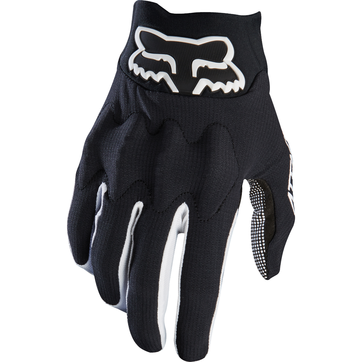 Fox Racing Attack Gloves CLOSEOUT - Black/White