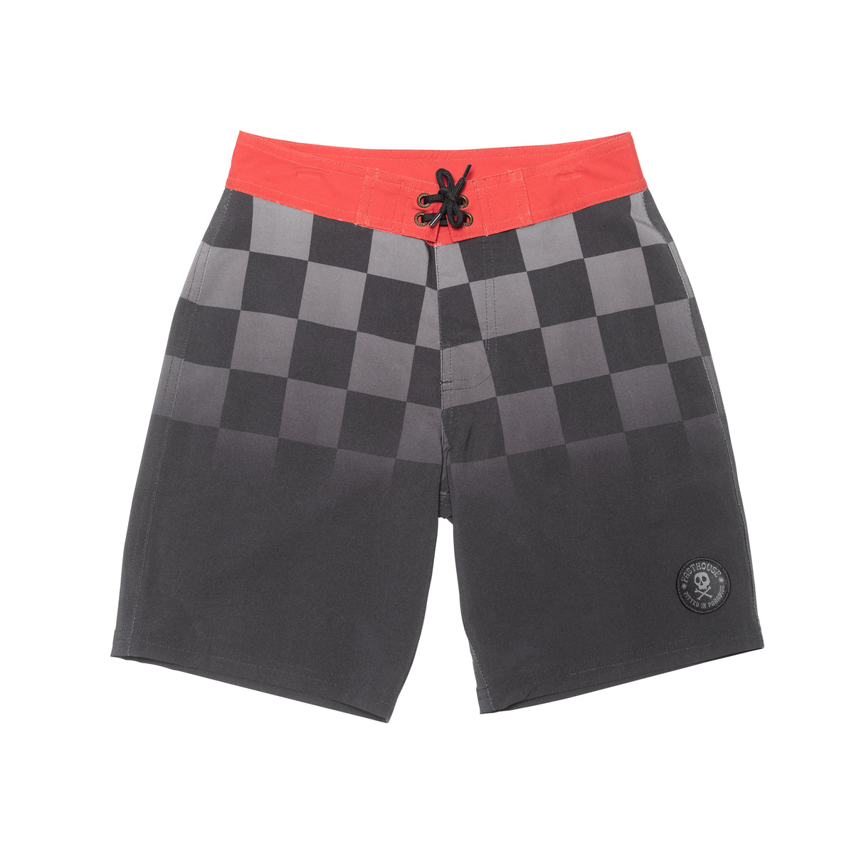 Fasthouse Lost Boys 16" Boardshort - Black/Red