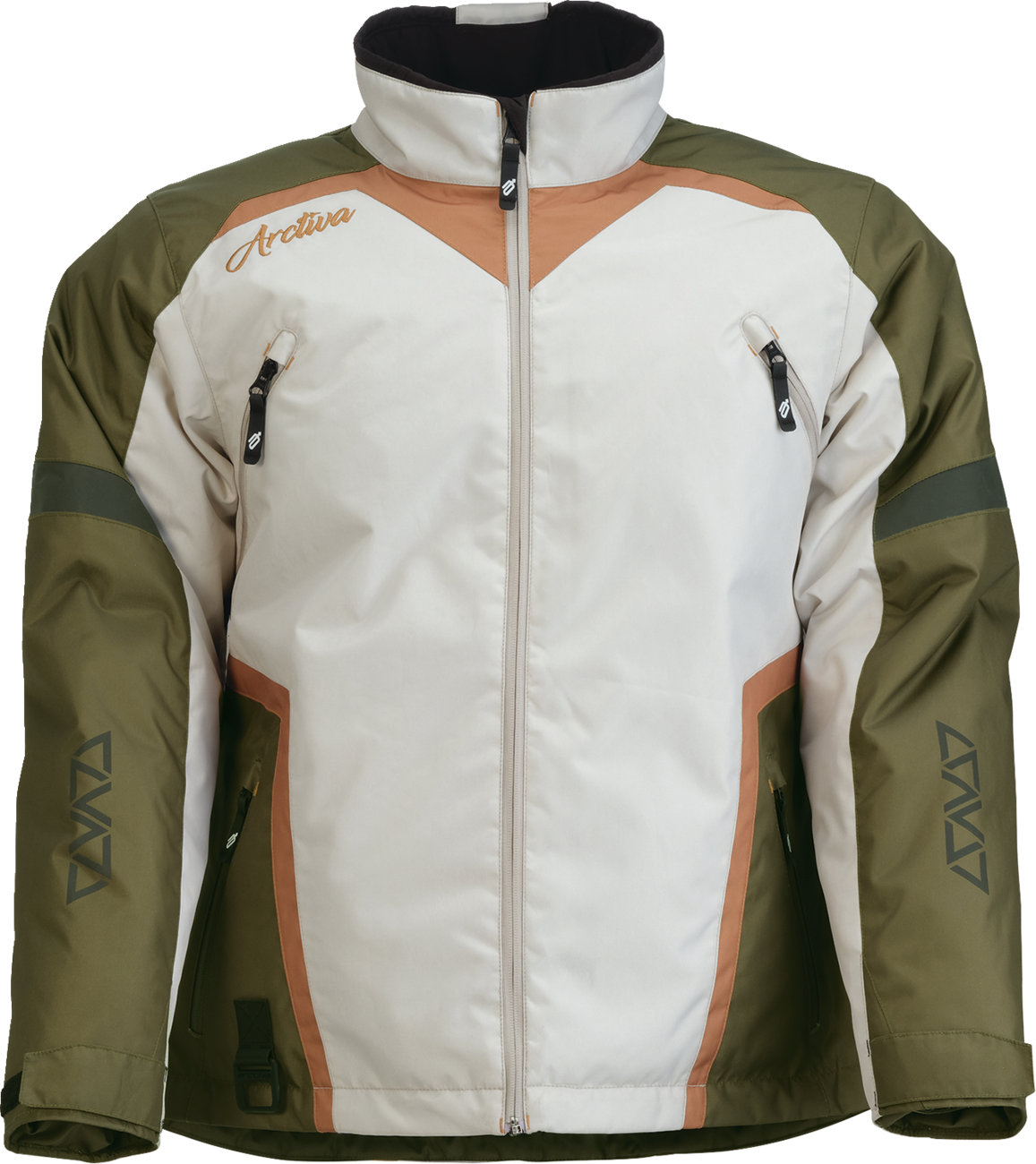 Arctiva Womens Pivot 8 Jacket - Green/Tan