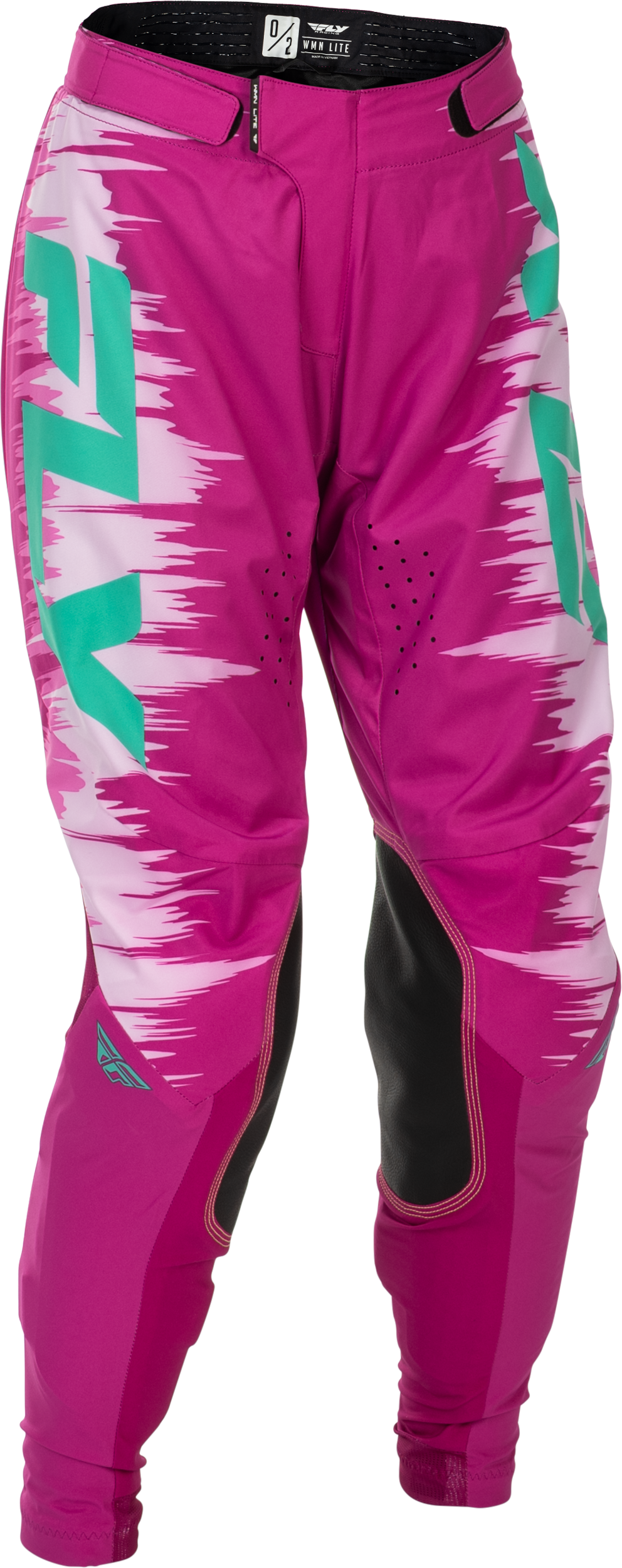 Fly Racing Womens Lite Pants - Pink/Turquoise