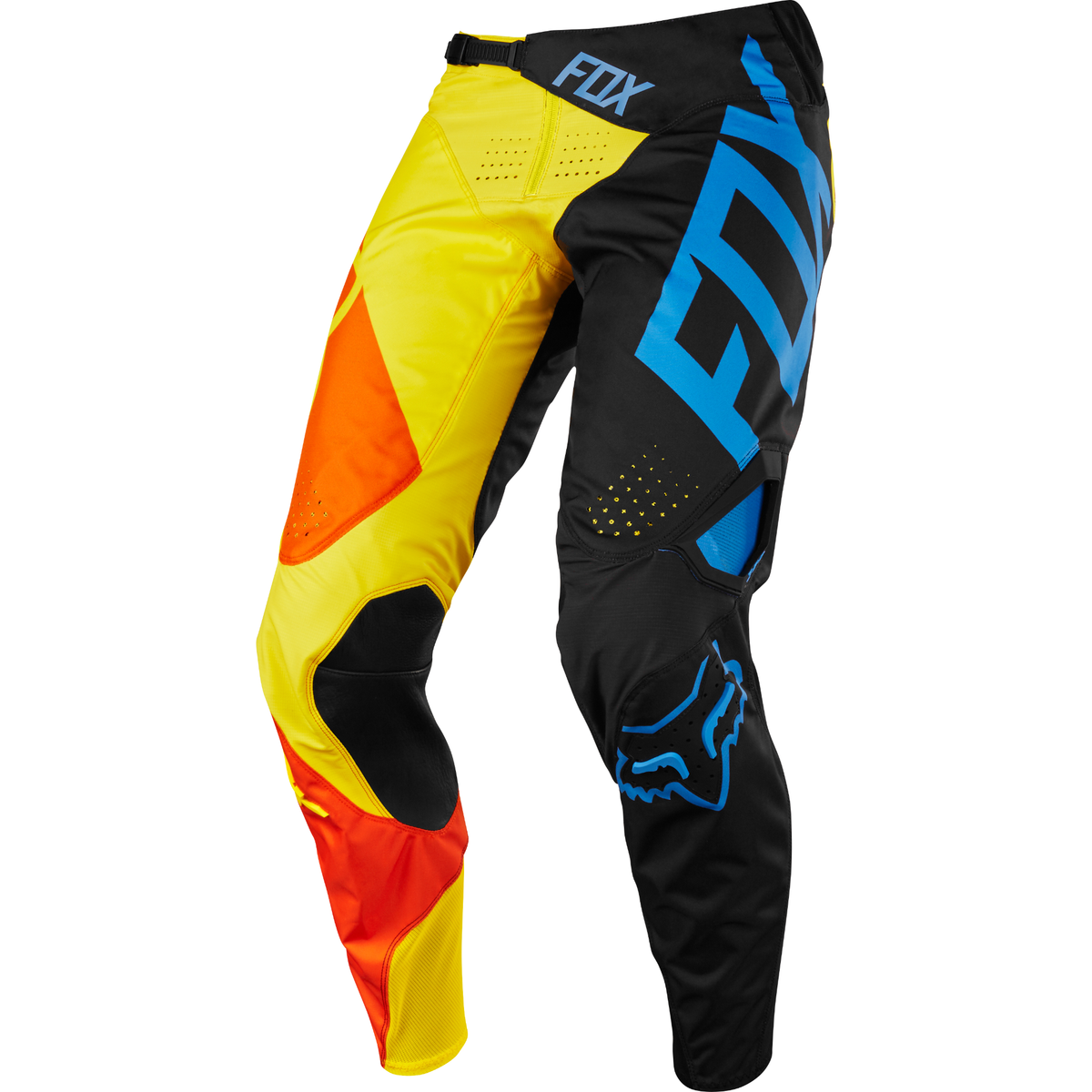 Fox Racing 360 Preme Pants CLOSEOUT - Black/Yellow