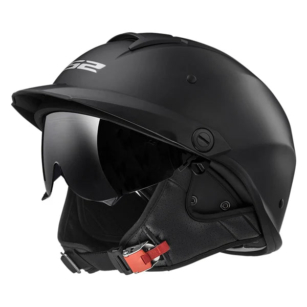 are ls2 helmets good LS2 Rebellion Solid Helmet Gloss Black / Small