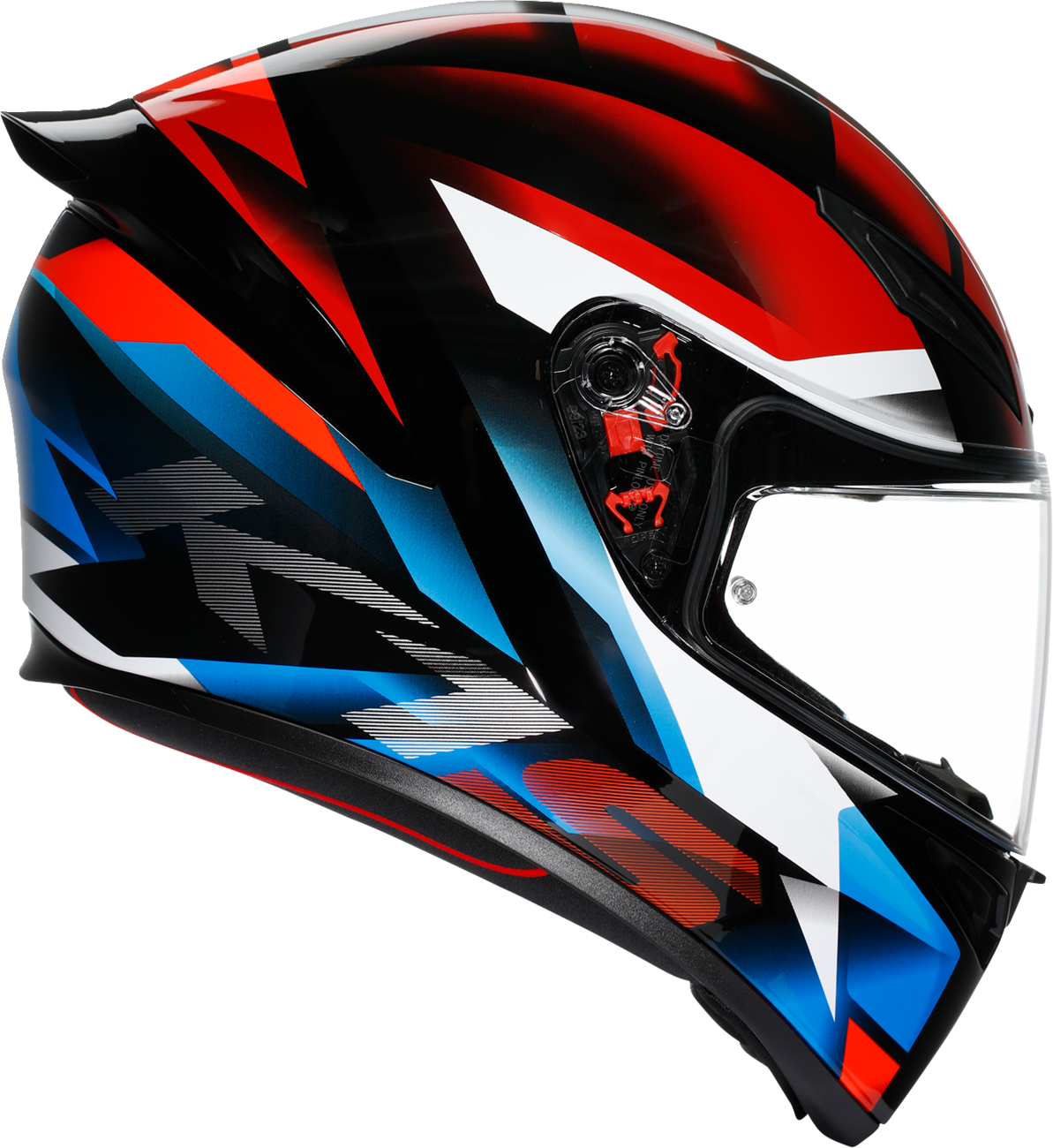 AGV K1 S Helmet Fastlap - Black/Red/Blue