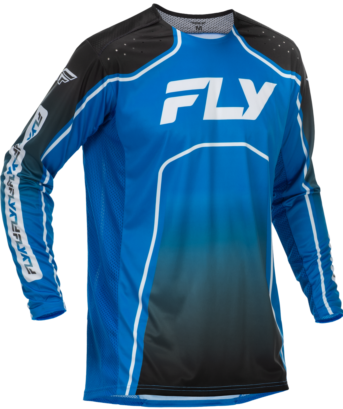 Fly Racing Youth Rayce Bicycle Jersey - Blue/Black/White