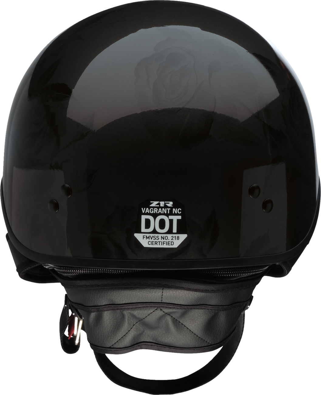 Z1R Vagrant NC Rose Helmet - Black