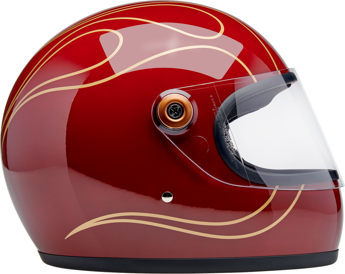 Flames Gloss Garnet Red