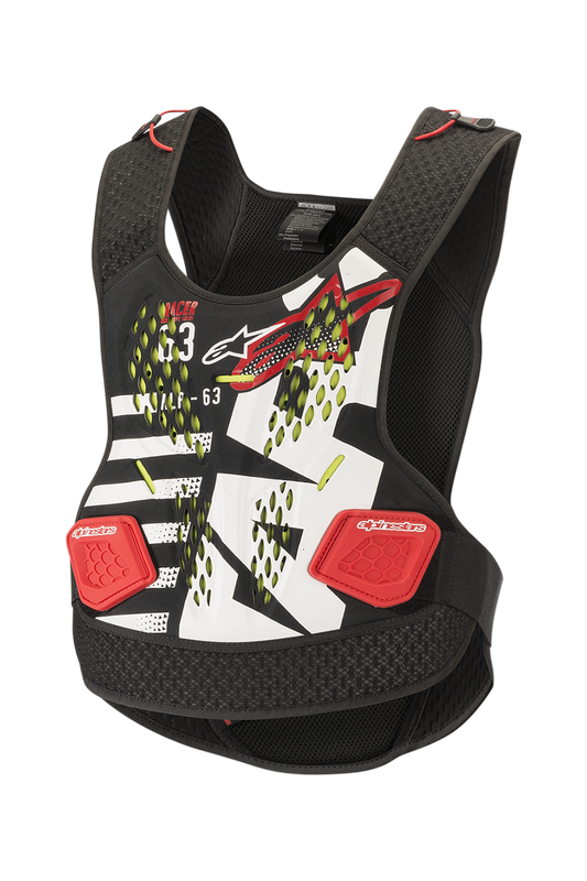 Alpinestars Sequence Chest Protector - Black/White/Red
