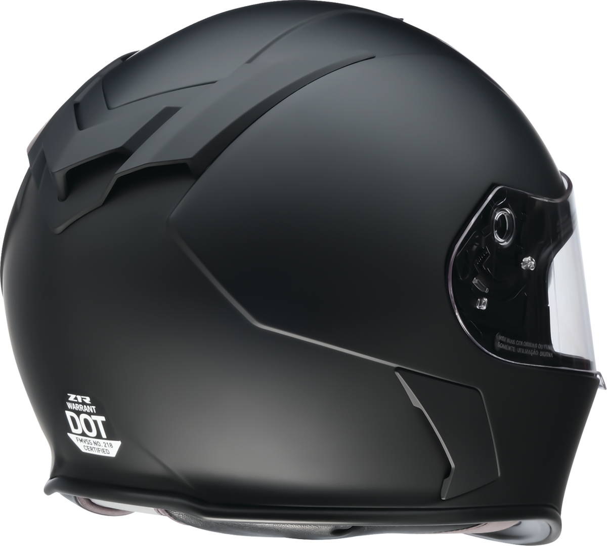 Z1R Warrant Helmet - Flat Black