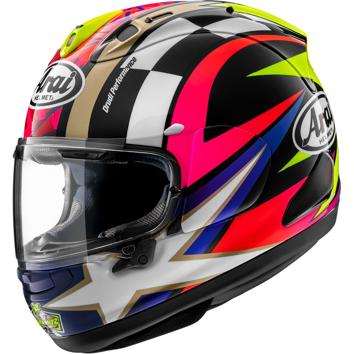 Arai Corsair-X Schwantz 30th Helmet CLOSEOUT - White