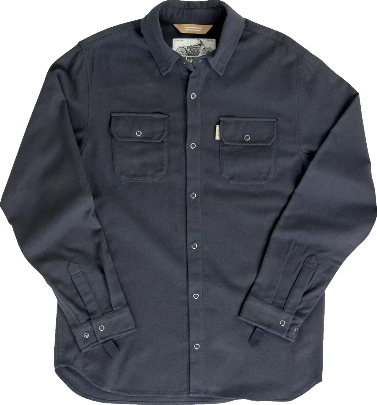 HI Test Flannel Shirt Black