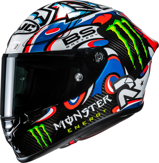 HJC RPHA 1N V2 Carbon Quartararo Le Mans III Helmet - MC-21