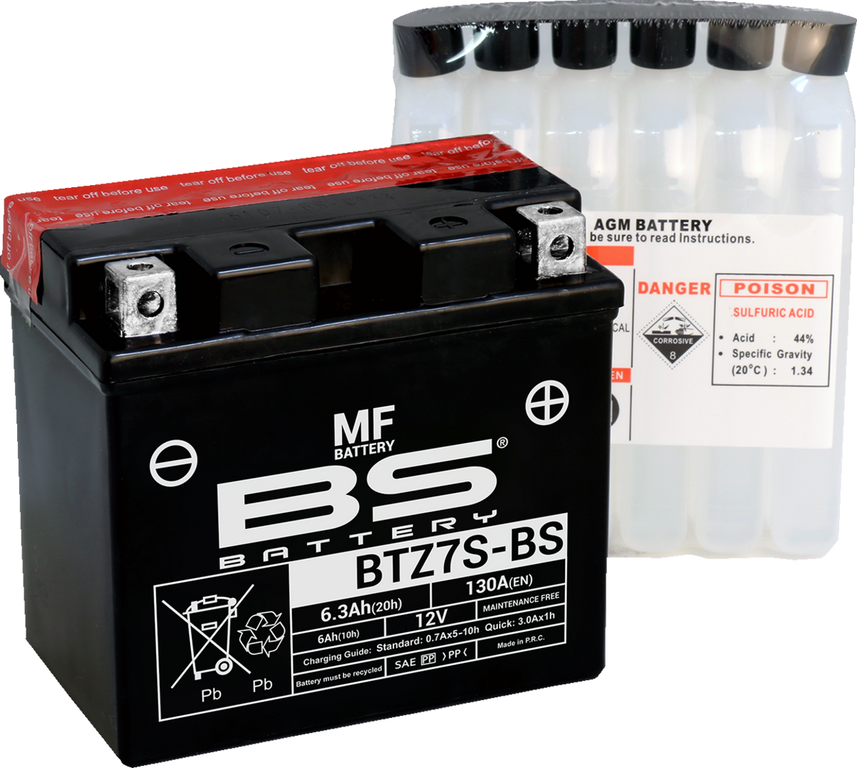 BS Battery - BTZ7S-BS (YTZ)