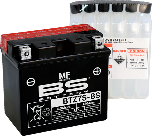 BS Battery - BTZ7S-BS (YTZ)