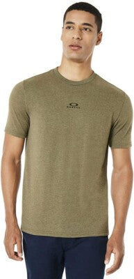 Oakley Bark New Ss Tee - Dark Brush Lt Htr