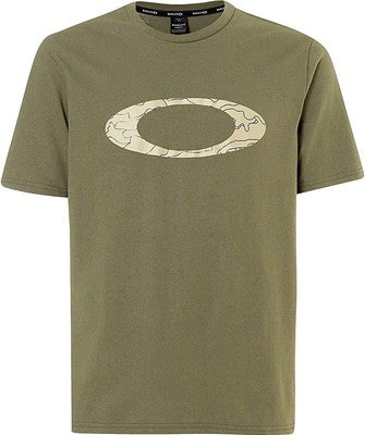 Oakley Ellpise Line Camo Short Sleeve Tee - Dark Brush