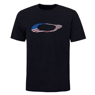 Oakley Ellipse Usa Short Sleeve Tee - Blackout