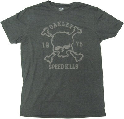 Oakley Garage Skulls Tee - Jet Black
