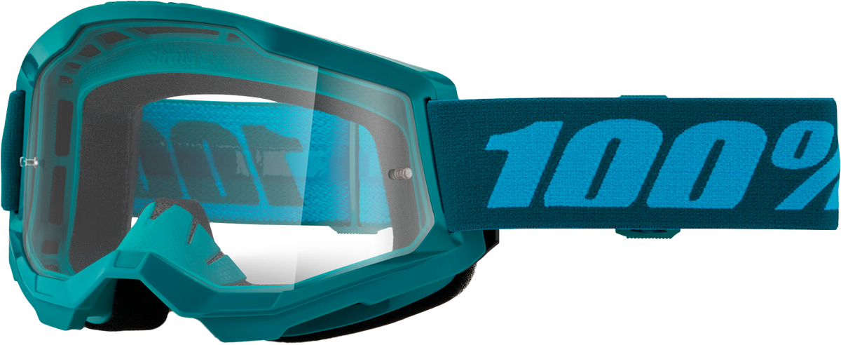 100% Strata 2 Goggles CLOSEOUT Stone / Clear Lens