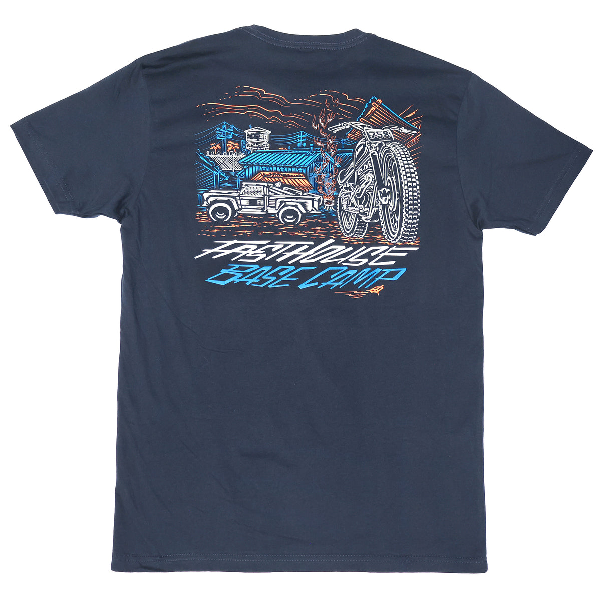 Fasthouse Base CampTee - navy