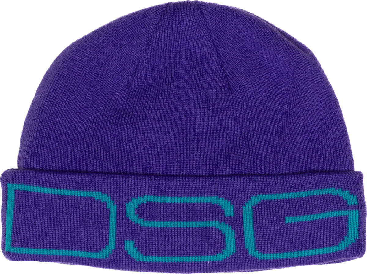 DSG Womens Logo Beanie - Ultra Violet