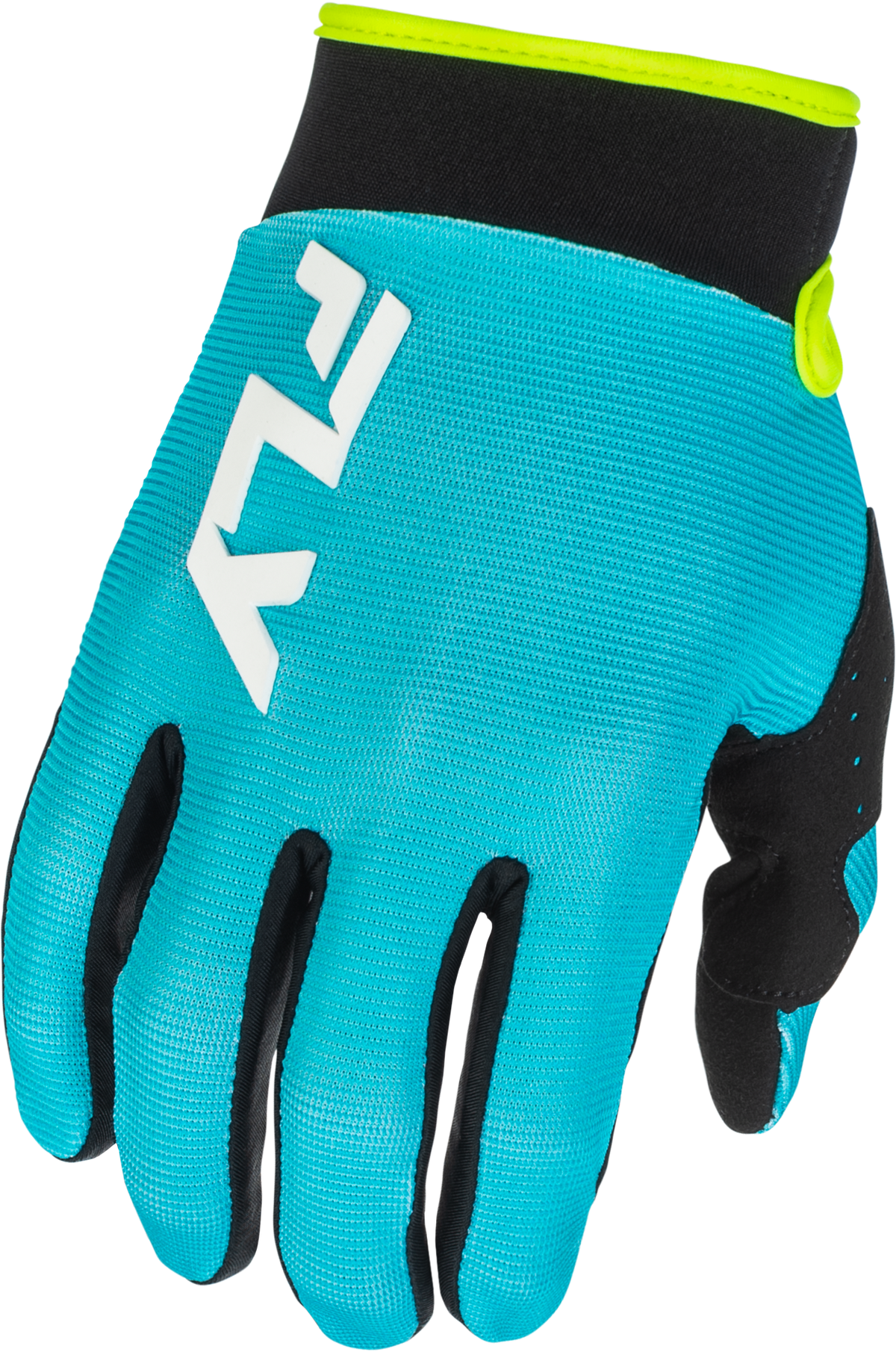 Fly Racing F-16 Gloves - Aqua/Black/White