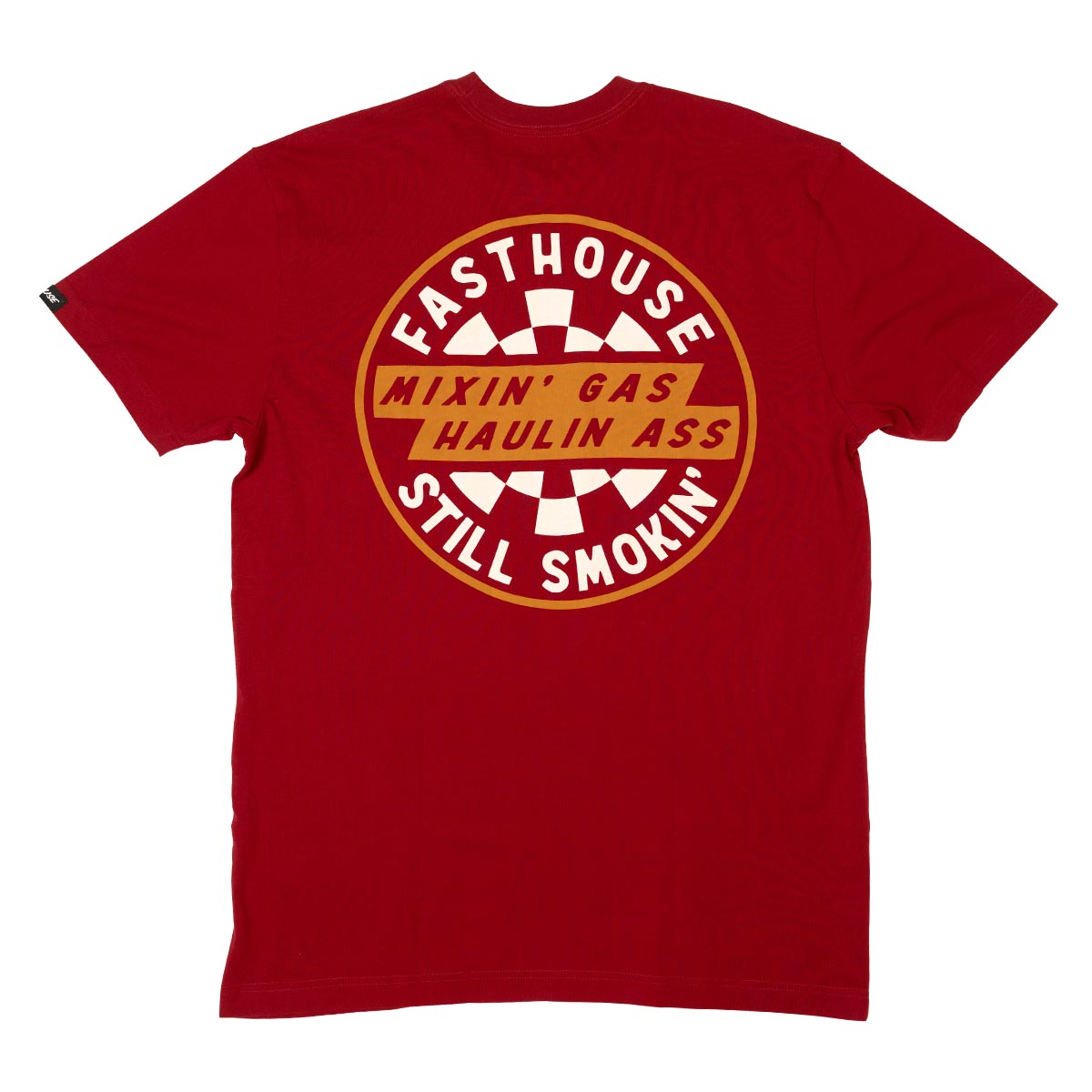 Fasthouse Oil Burner Tee - Cardinal