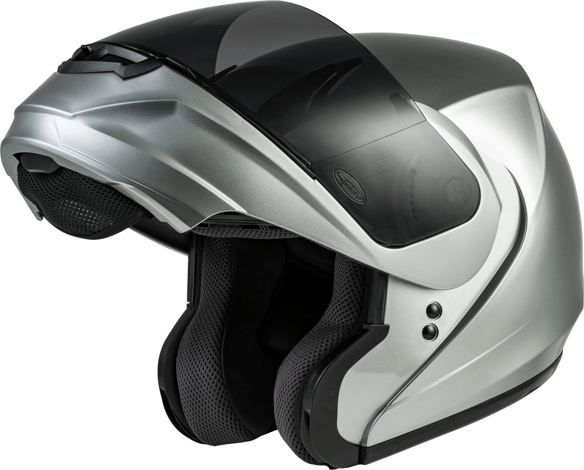 GMAX MD-04 Helmet Silver