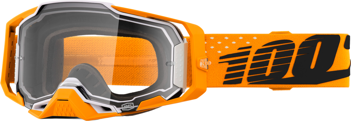 100% Armega Goggles Invicto / Clear