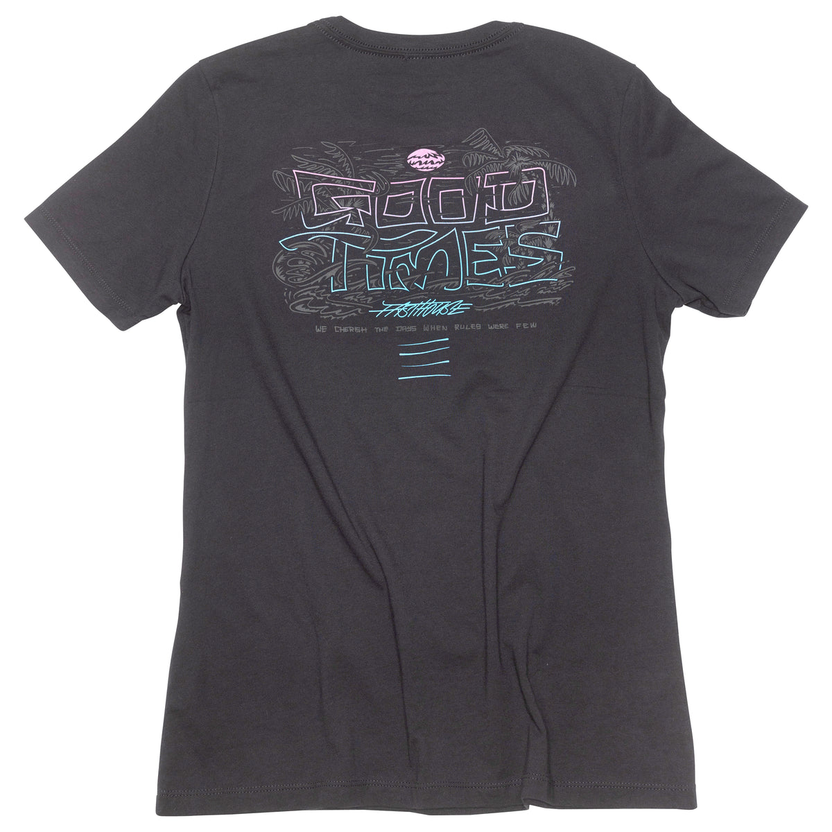 Fasthouse Shadow Palm Tee - Black