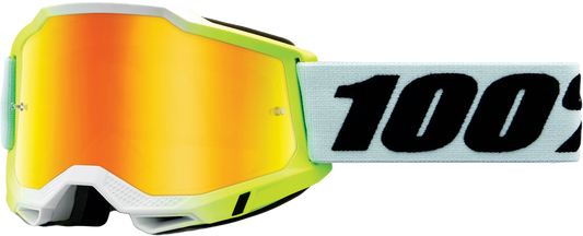 100% Accuri 2 Goggles CLOSEOUT Dunder / Mirror / Yellow Lens