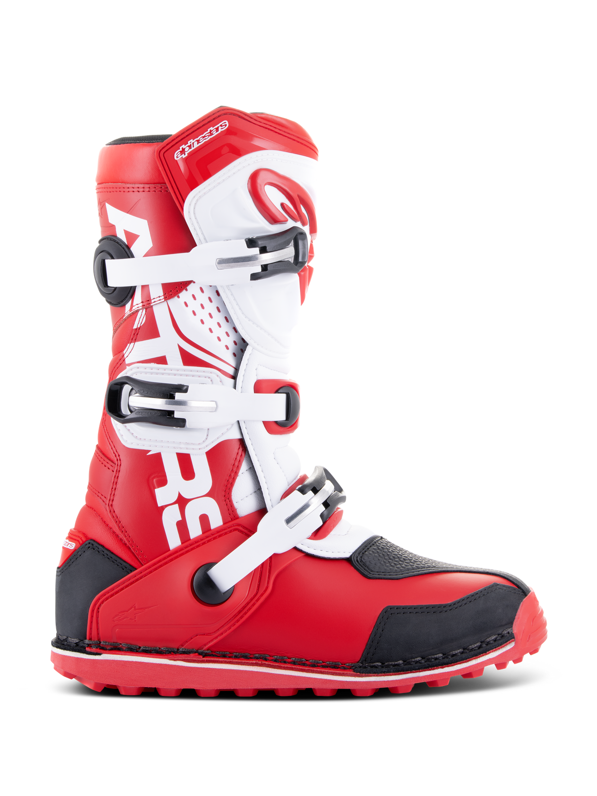 Alpinestars Tech-T Boots - Bright Red/Black/White