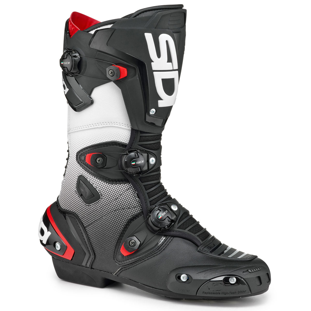 Sidi Mag 1 Street Motorcycle Boots - Black/White