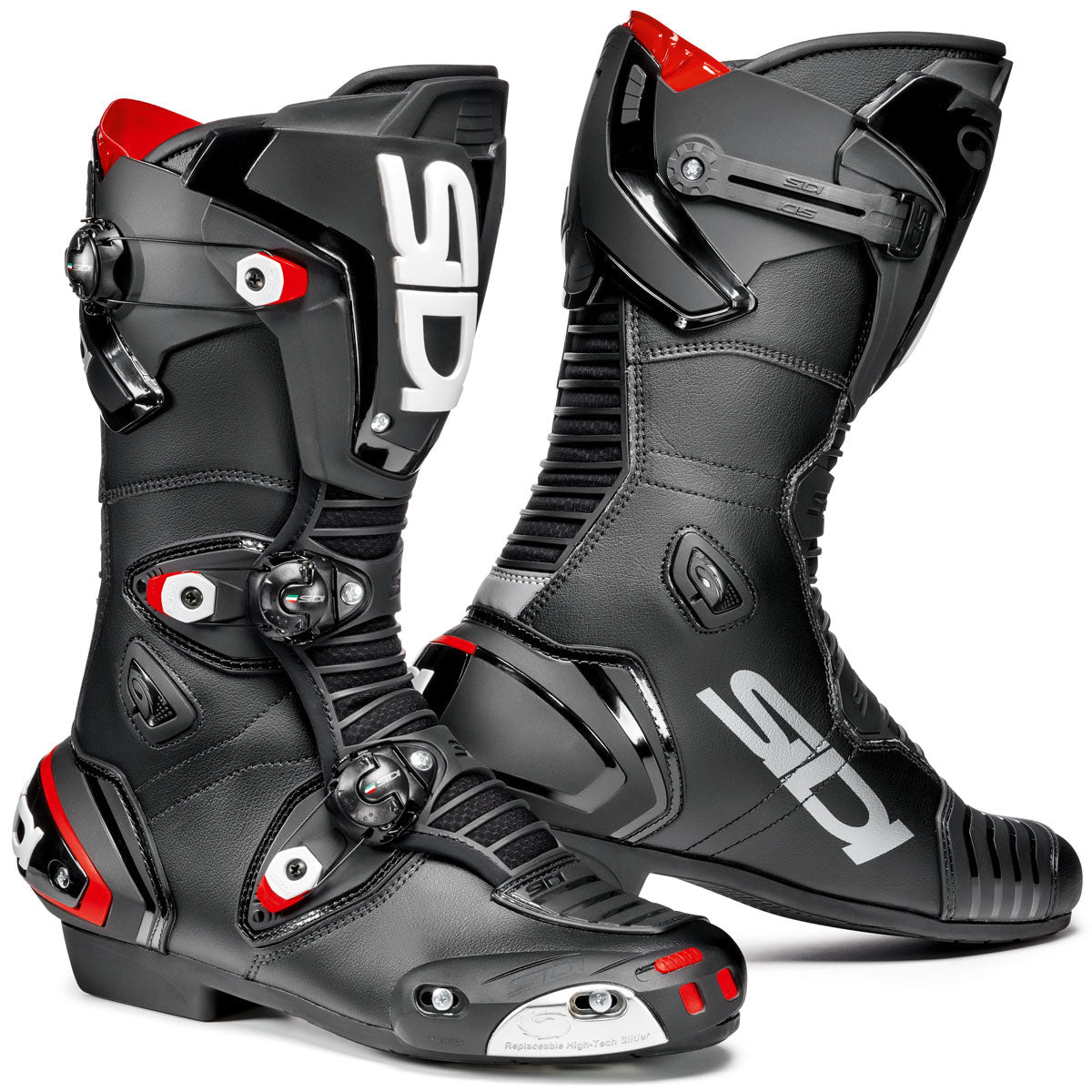 Sidi Mag 1 Street Motorcycle Boots - Black/Black