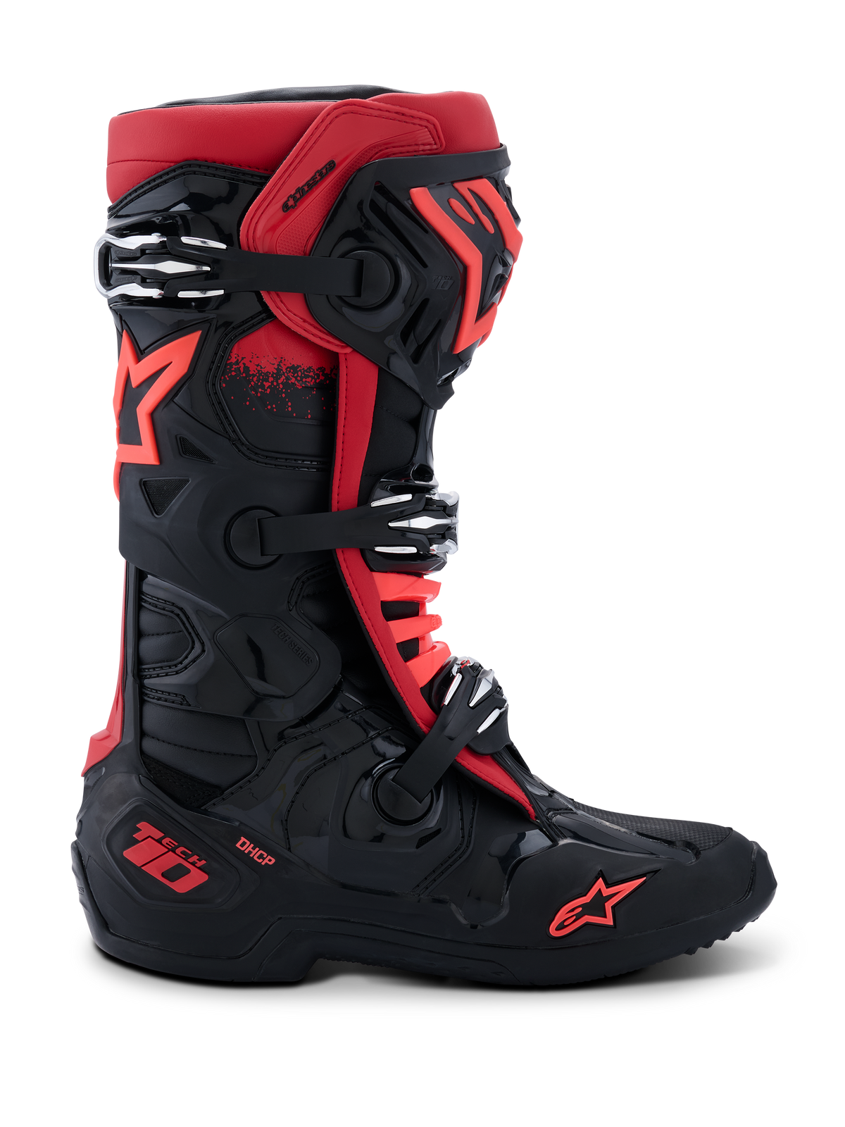 Alpinestars Tech 10 Boots - Black/Red