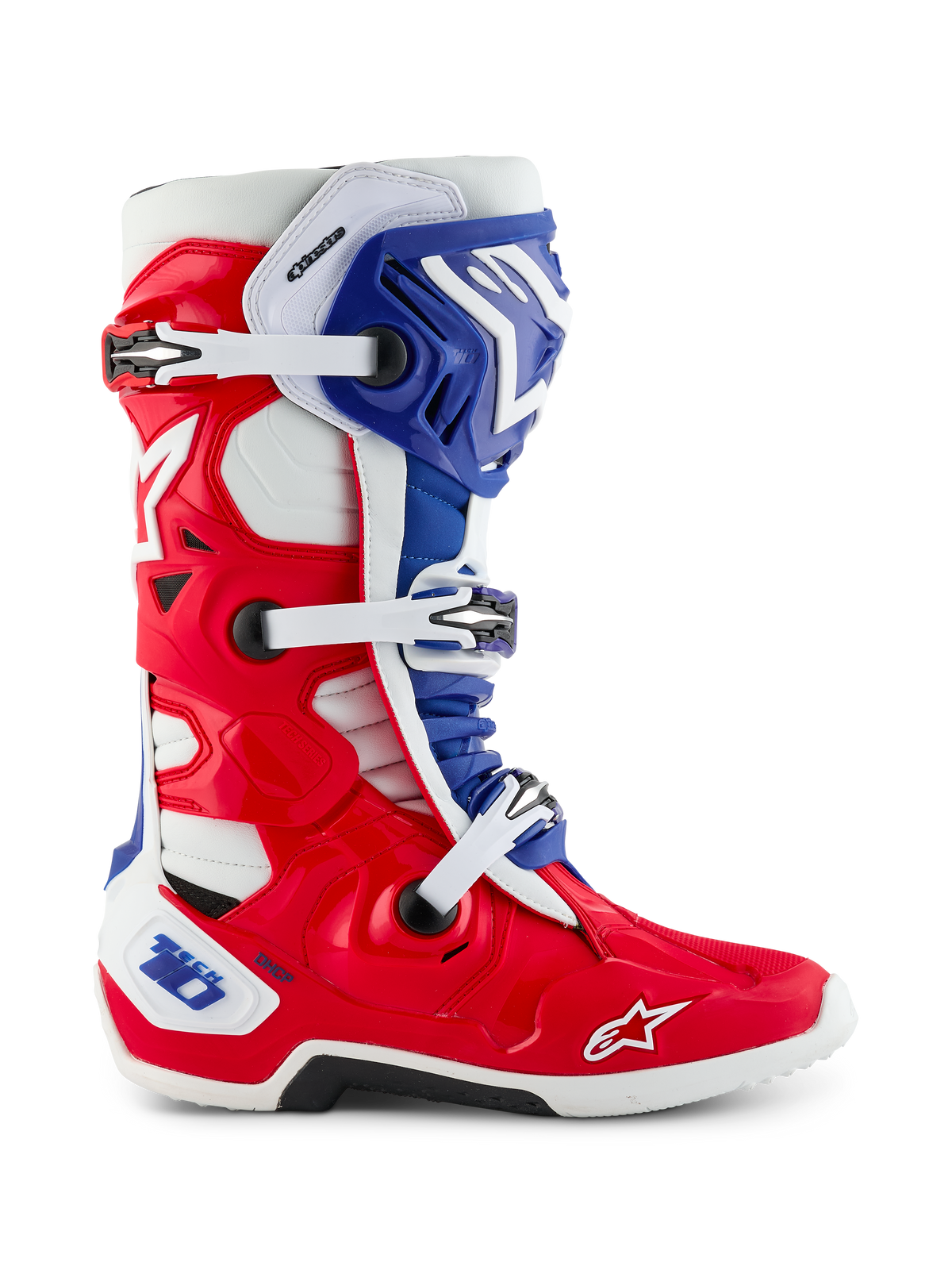 Alpinestars Limited Edition Fortitude Tech 10 Boots - Bright Red/White/Blue
