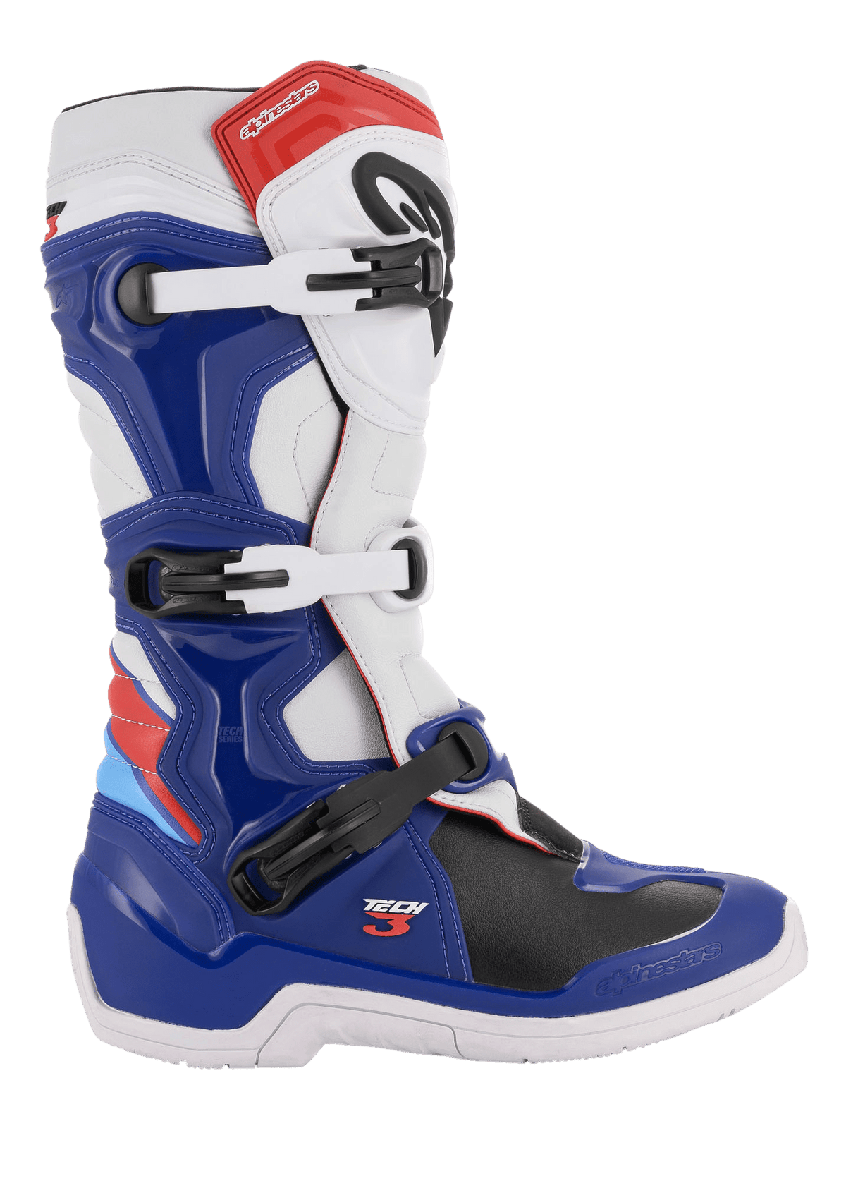 Alpinestars Tech 3 Boots - Blue/White/Red
