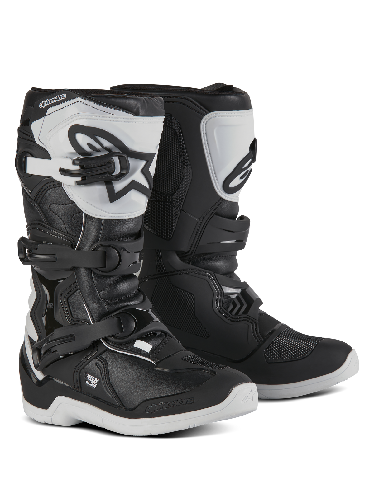 Alpinestars Youth Tech 3S Boots - White/Black