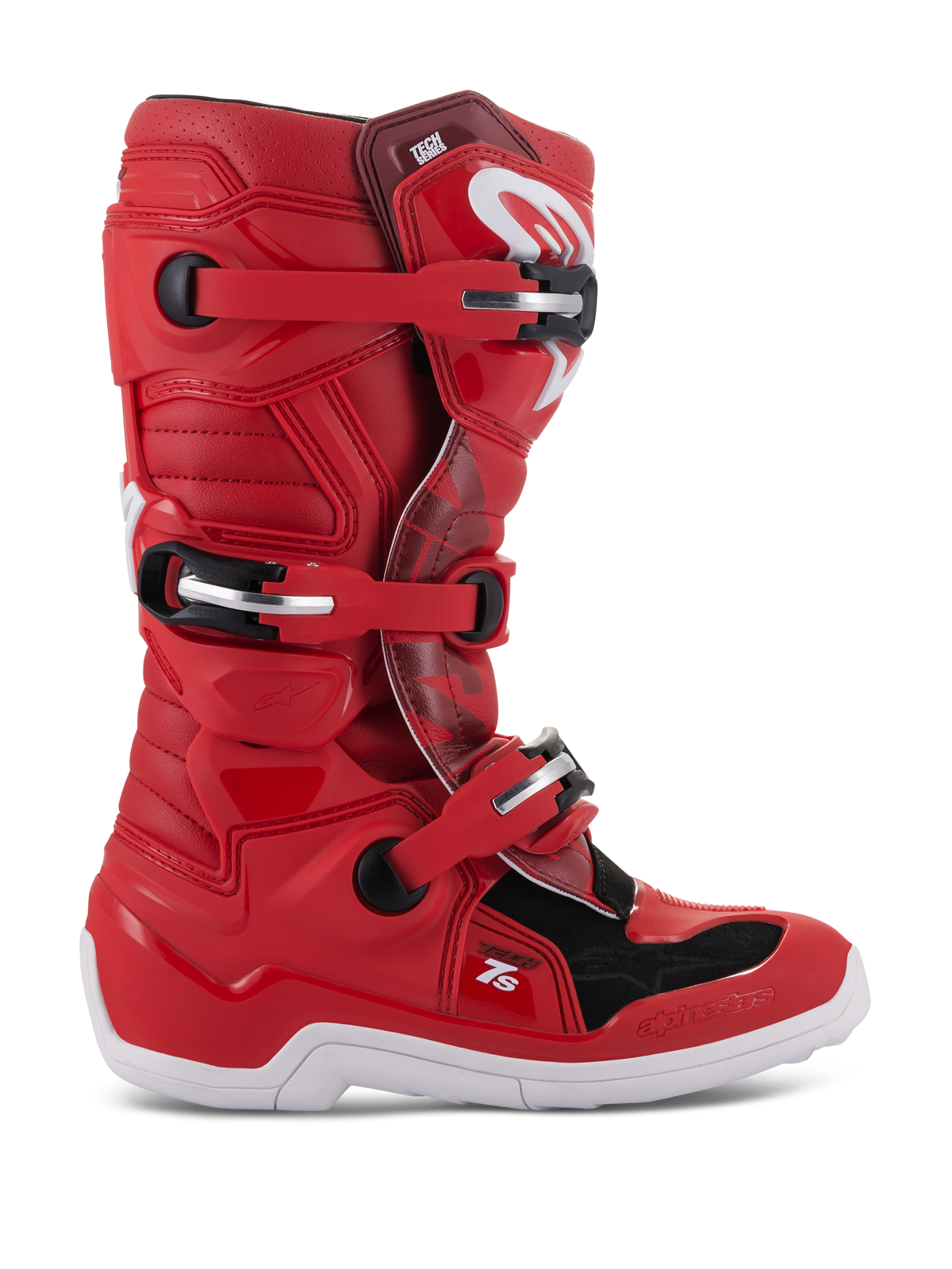 Alpinestars Youth Tech 7S Boots - Red