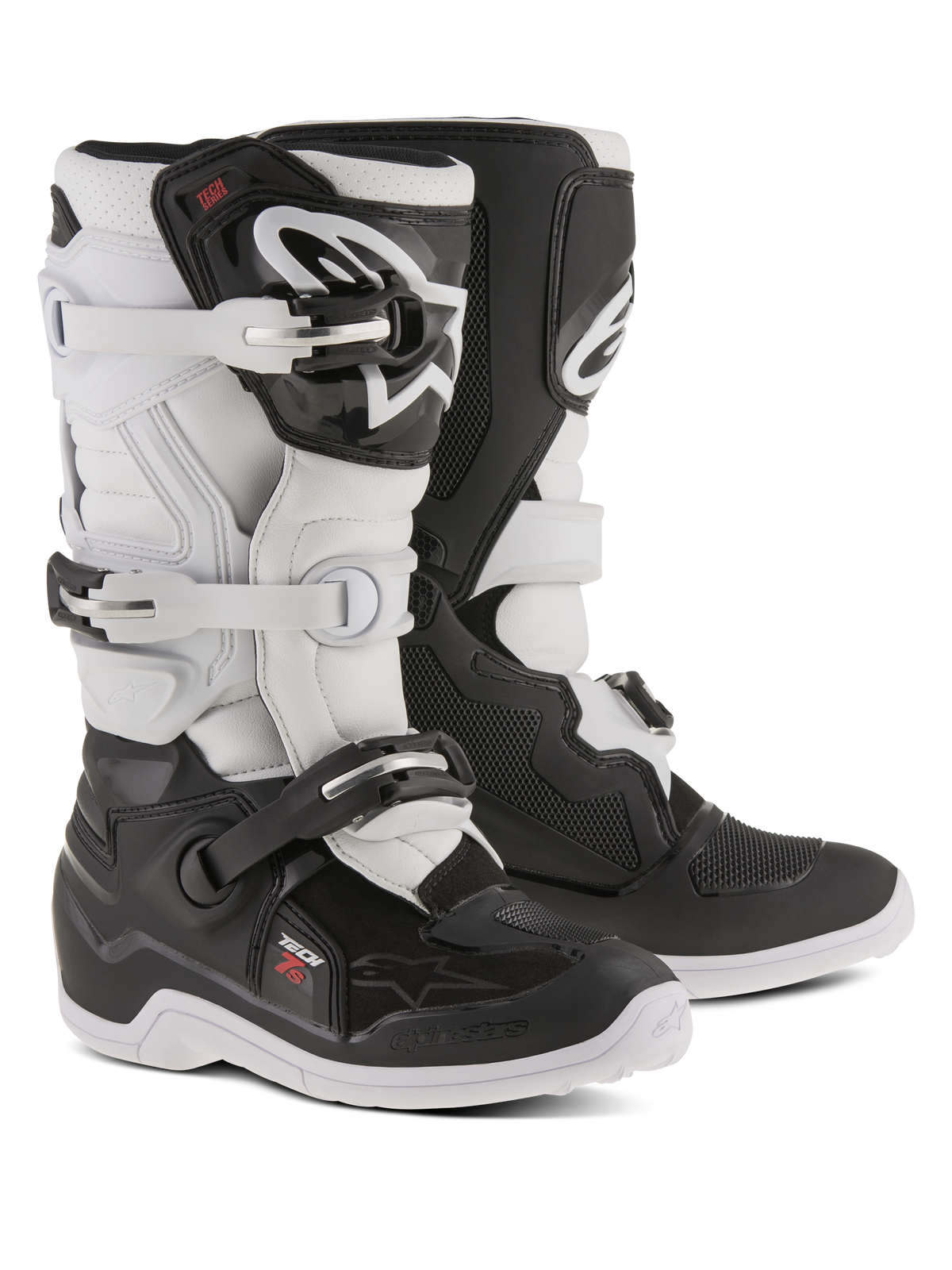 Alpinestars Youth Tech 7S Boots - Black/White