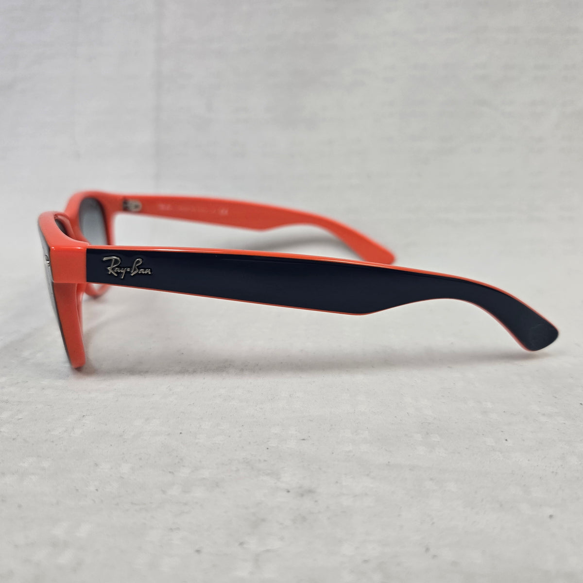 Ray Ban Wayfarer Color Mix Light Blue Gradient Unisex Sunglasses RB2132 789/3F