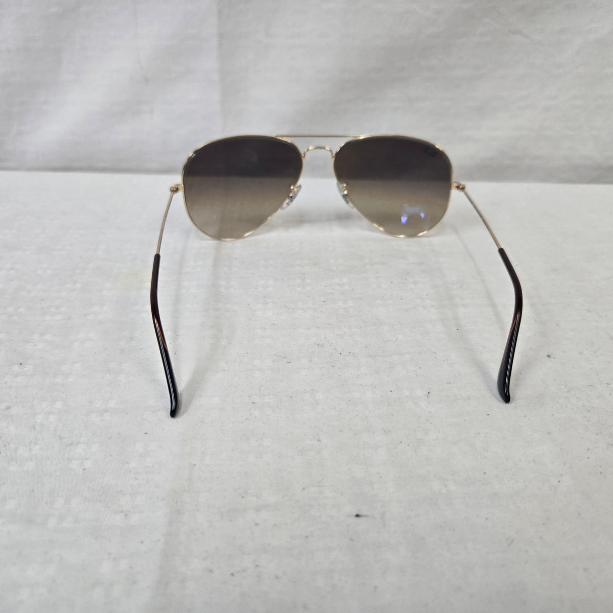 Ray Ban Aviator Large Metal Sunglasses Arista/ Crystal Faded Brown RB3025
