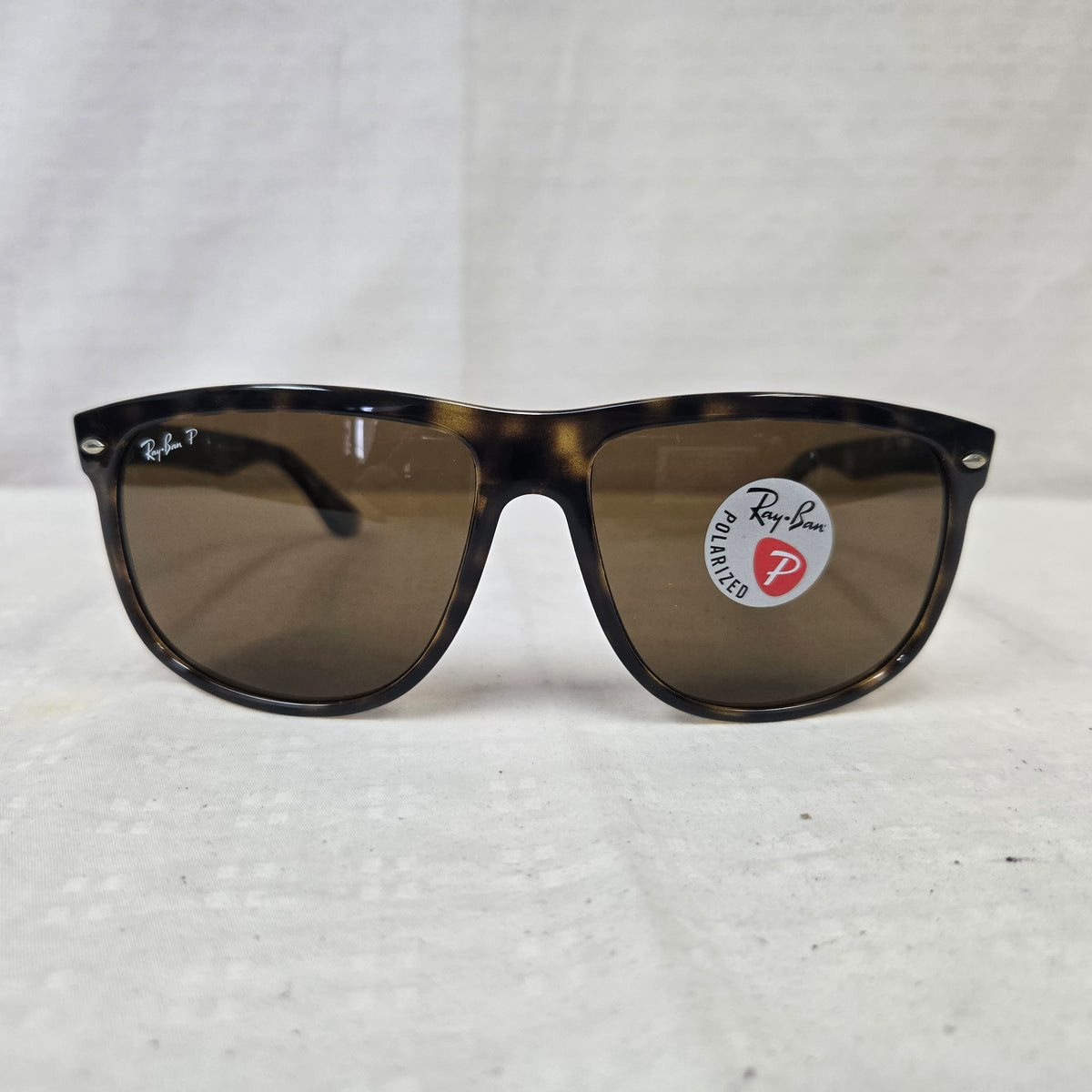 Ray Ban Boyfriend Sunglasses Tortoise Frame / Brown Lens RB4147 710/57 60-15
