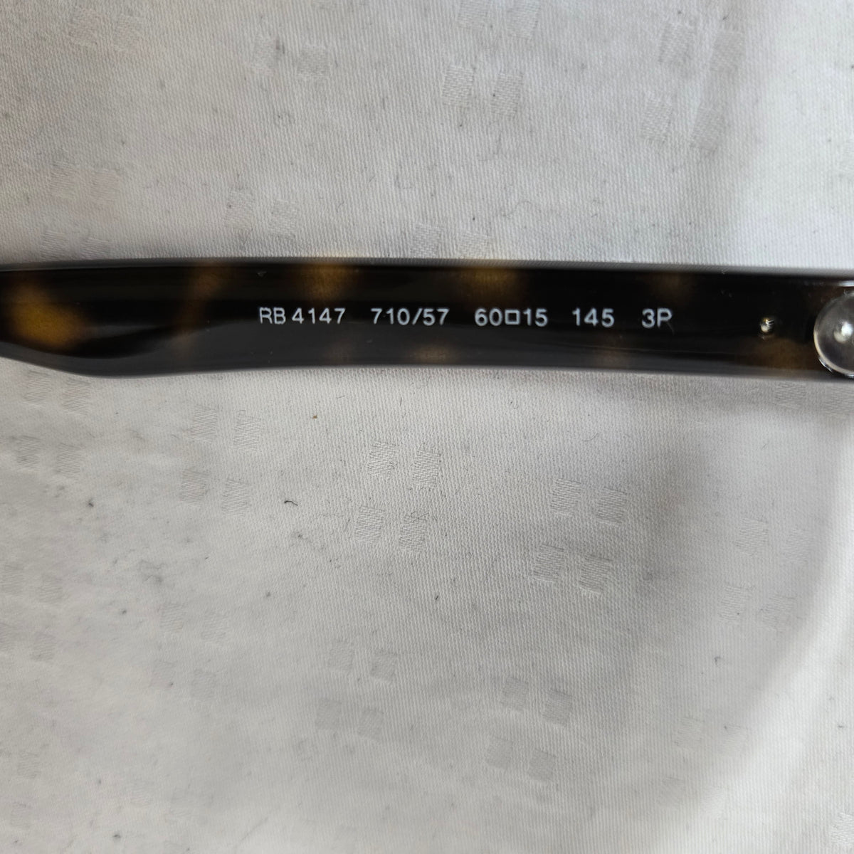 Ray Ban Boyfriend Sunglasses Tortoise Frame / Brown Lens RB4147 710/57 60-15