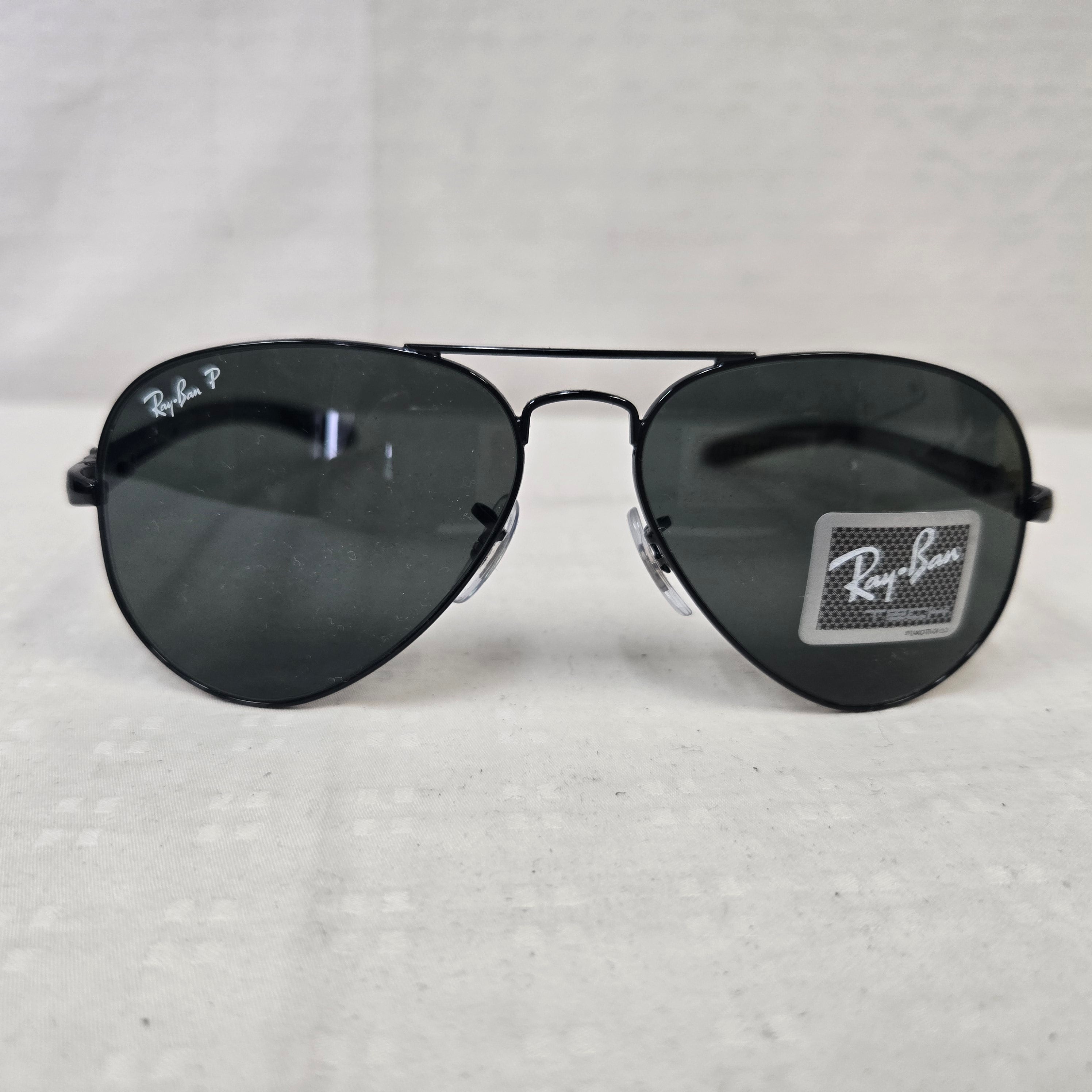 Ray-Ban Aviator Sunglasses - Black Lenses, Black Frame RAY-BAN AVIATOR REVERSE RBR0101S sunglasses for men or women  main image 3