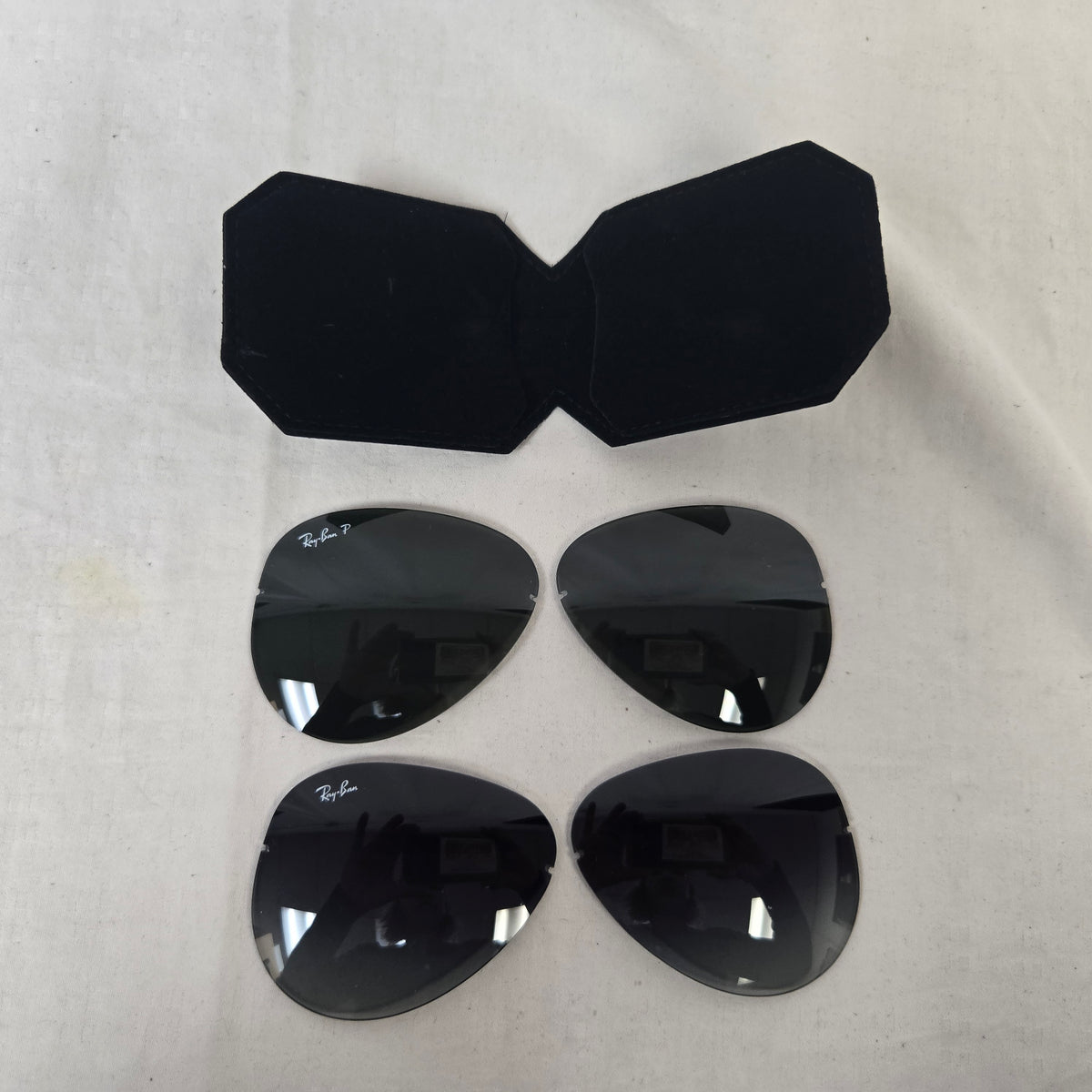 Ray Ban Aviator Flip Out Sunglasses RB3460 004/6G - Open Box